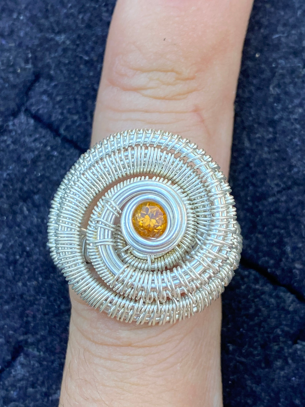 Citrine ring (size 4.75)