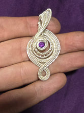 Load image into Gallery viewer, Amythest pendant