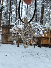 Load image into Gallery viewer, Amythest pendant