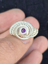 Load image into Gallery viewer, Amythest ring size 6